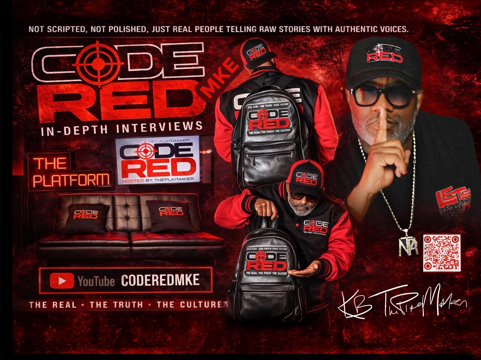 CODE RED studio and brand